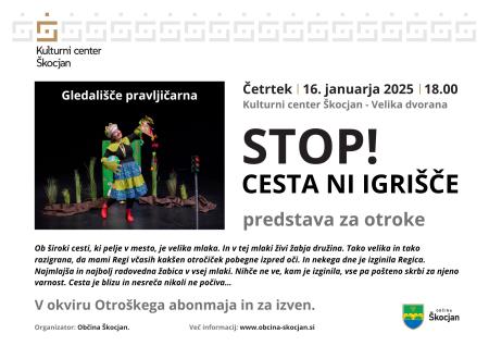 STOP! Cesta ni igrisce e-letak