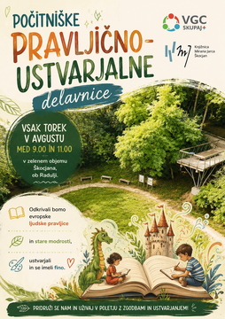 Počitniške pravljično-ustvarjalne delavnice ob Radulji
